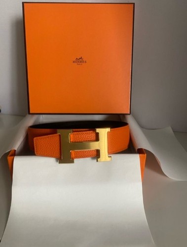 Cintura hermes arancione - cintura,