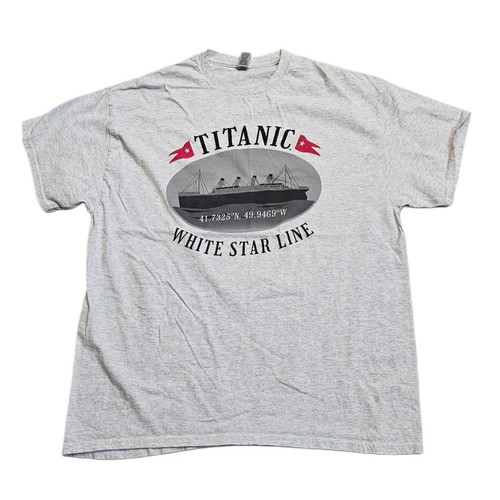 Shirt titanic white - t-shirt, star