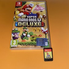New Super Mario Bros Edizione U Deluxe Nintendo Switch Gioco Italiano Come Nuovo