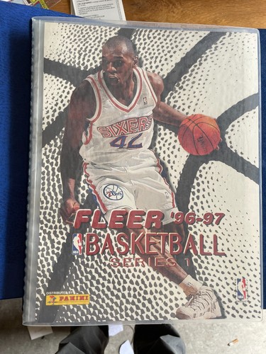 Fleer basketball album - ,