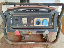 Gruppo elettrogeno Generatore di corrente DUCAR DG3000T 220V 2800W Da Sistemare