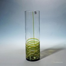 Vaso in vetro artistico di