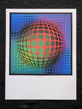 Vasarely Stampa autentica del