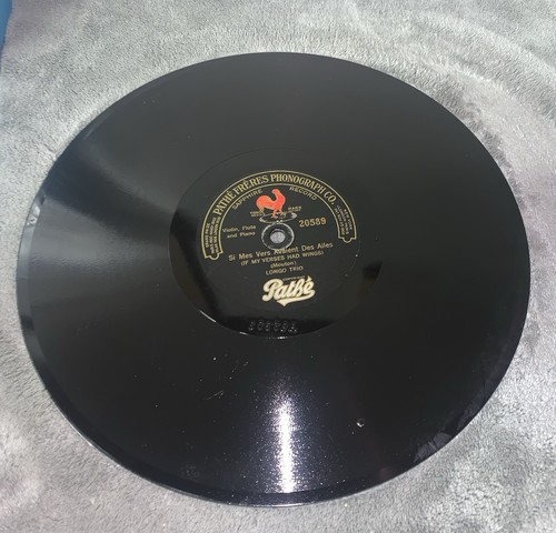 Pathe record 20589 giri - record, giri/min