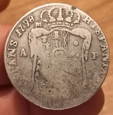 Moneta Mezza Piastra 1798