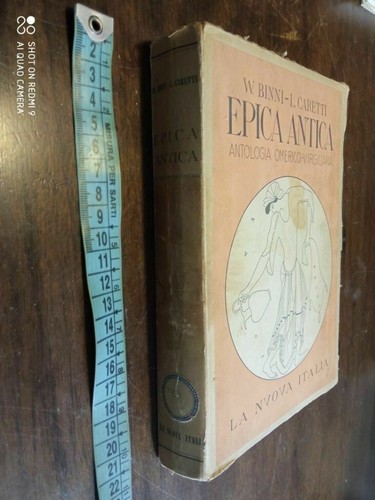 Libro epica antica antologia - libro-,