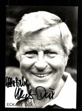 Biglietto autografo Eckart Dux