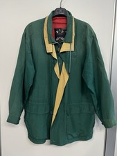 Paul & Shark Giacca vintage 100% seta Tg. / (XL) verde