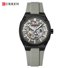 OEM CURREN DUBAI per uomo semplice Casual orologio meccanico in Silicone