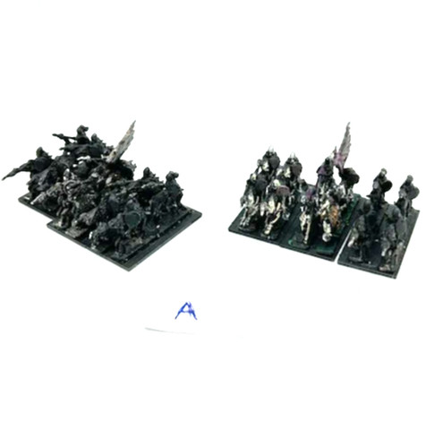 Metal undead skeleton cavalry - metal,