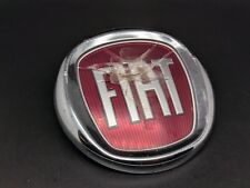FIAT Ø 95MM 51932710 LOGO ROSSO SIGLA EMBLEMA FREGIO STEMMA SCRITTA BADGE TARGA