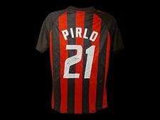 Maglia calcio Andrea Pirlo A.C Milan firmata 02/03 COA