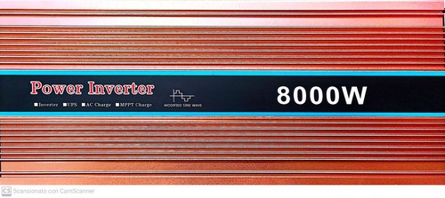 Inverter 8000w onda - inverter,