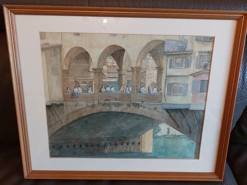 quadro acquarello firmato