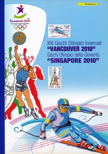 Folder 2010 giochi olimpici - folder,