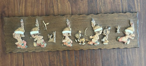 Targa statuine bambini arte