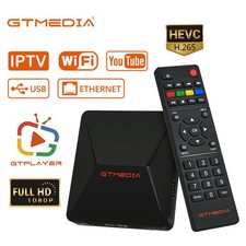 FHD Digital TV Box HDMI IP-TV Lettore multimediale WIFI Bluetooth con telecomando IR