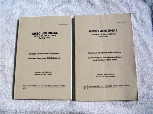Arsc journal 1993 vol 1 - 1993, 24