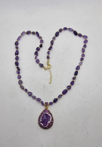 Collana ametista con - ametista,