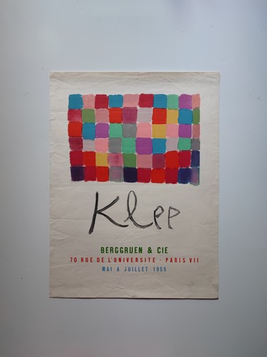 Paul klee affiche exposition - paul,