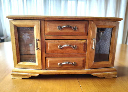 Mobiletto portagioie legno - in,