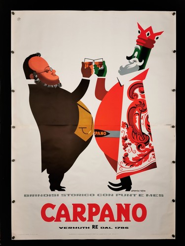 Carpano manifesto poster testa - manifesto,