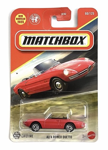 Matchbox alfa romeo duetto - matchbox,