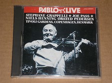 STEPHANE GRAPPELLI, JOE PASS - TIVOLI GARDENS, COPENHAGEN - CD COME NUOVO (MINT)
