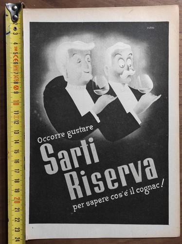Due antiche pubblicità 1947