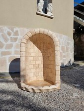 CUPOLA GROTTA CAPPELLA NICCHIA PER STATUE SACRE SANTI DA GIARDINO ESTERNO H65 CM