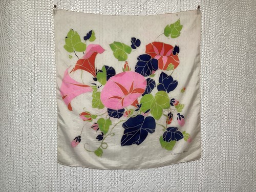 Christian dior foulard - en, soie