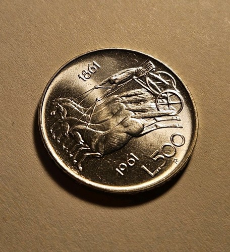 500 lire centenario 1961 - lire,