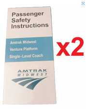 Amtrak Safety Cards Venture