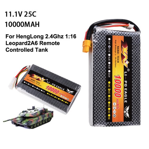 Batteria lipo 1v - 1x, 11.1v