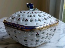 Limoges Reticulated Trinket