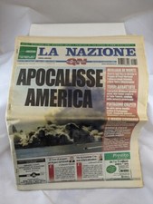 LA NAZIONE 12 SETTEMBRE 2001 -