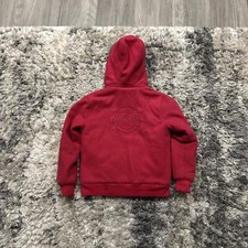 Giacca ricamata full zip lana