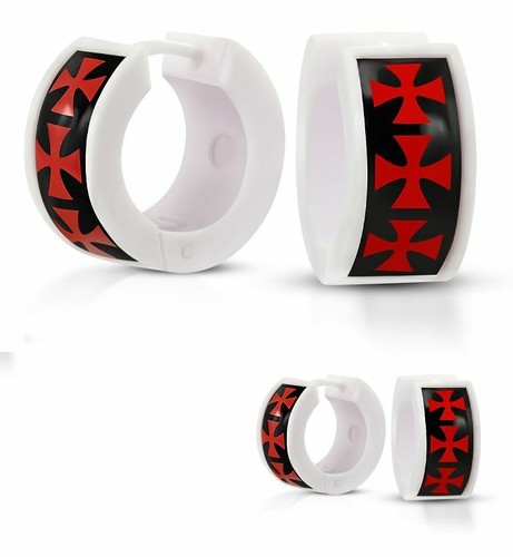 Coppia orecchini huggie
