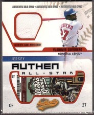 2003 Fleer Authentix: #JA-VG