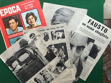(LC82A) Clipping Ritaglio (EPOCA 1960) 33x26 cm 9 pag FAUSTO COPPI CICLISMO