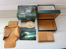 Rolex Watch Box Green Leather