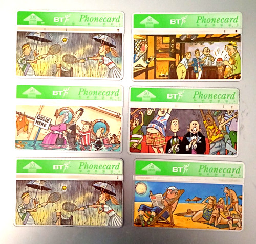 Telephone cards set - 6, x