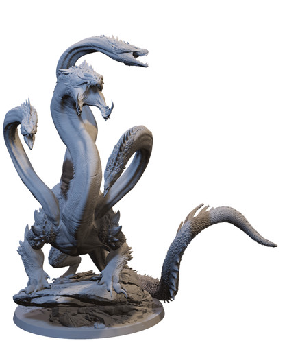 Miniatura hydra resina - miniatura, in