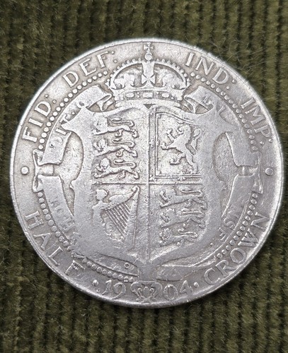 Moneta mezza corona argento
