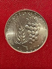 Vatican city 500 lire paul - city,