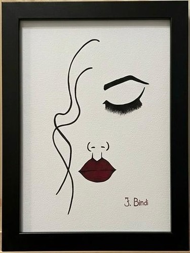 Quadro velata eleganza dipinto - quadro,