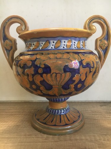 Antico vaso ceramica lustro - vaso,