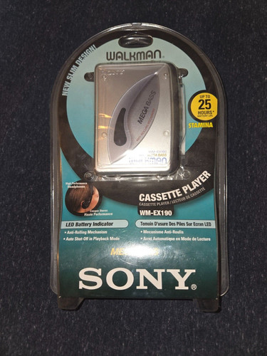 Nuovo sony ex190 walkman - nuovo,
