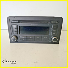 Stereo Autoradio Lettore CD Di Serie 2 DIN AUDI A3 2 ° 8P1 3p 1.6TDI 2003 2013