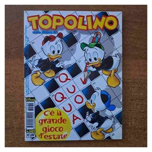 Topolino libretto 2489 walt - 2489,